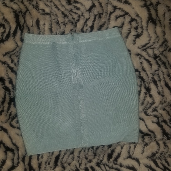Bandage skirt baby blue - Picture 10 of 12